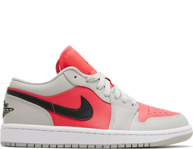 Nike air jordan 1 low Light Iron Ore Siren Red