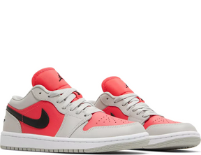 Nike air jordan 1 low Light Iron Ore Siren Red